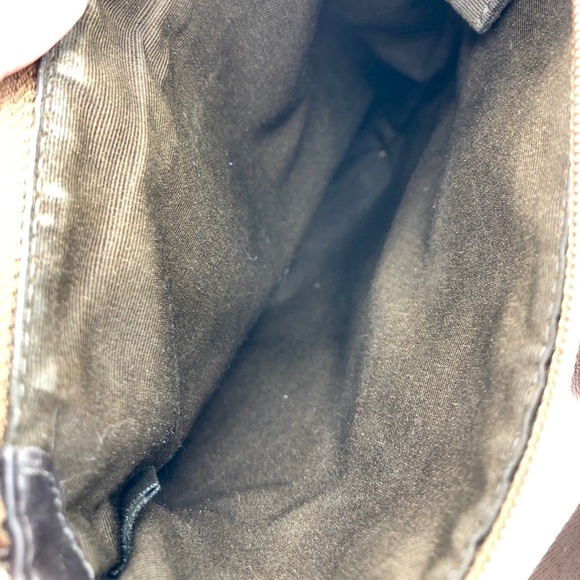 COACH light brown canvas crossbody handbag - Picture 6 of 6